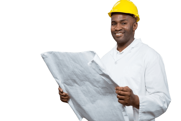 smiling male worker reading instructions juice factory